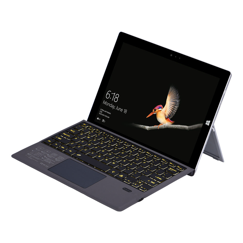 Applicable surface pro3/4/56/7Single Keyboard Mobile Phone Tablet Game Pro7+Bluetooth Keyboard Backlight