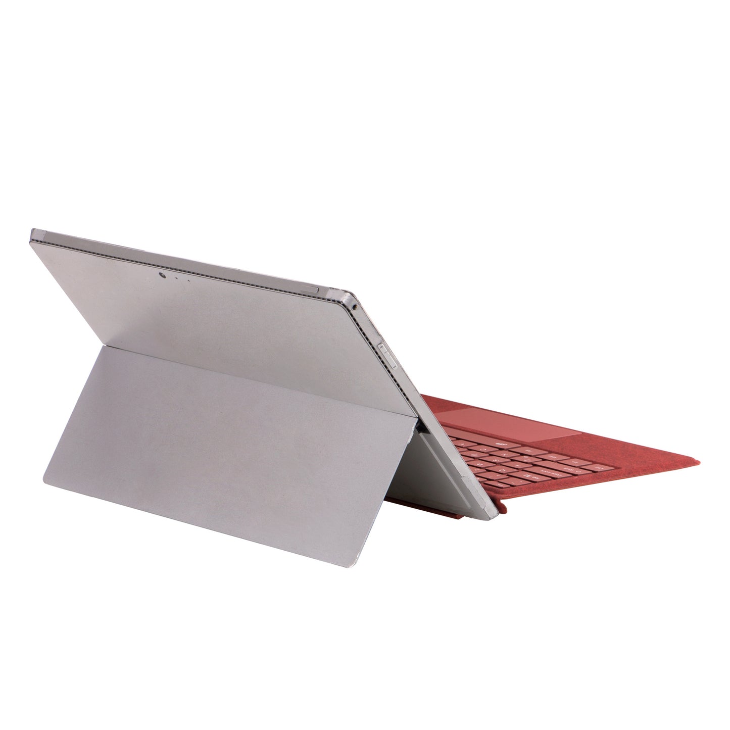 Red Bluetooth Single Keyboard with Colorful Backlight Wireless Keyboard Suitable for Surface pro3 /4/5/6/7/7+