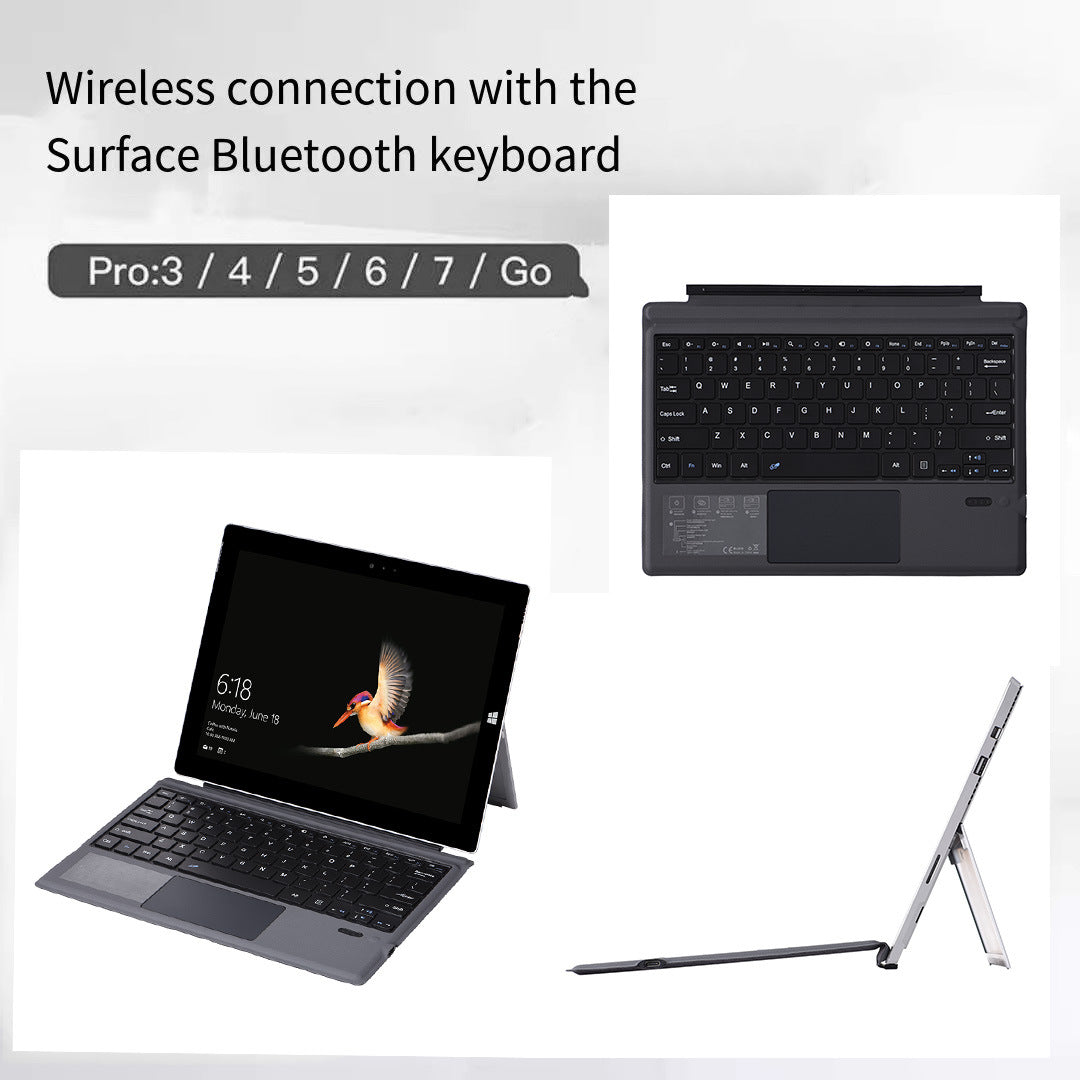 Microsoft For Surface Pro 3 4 5 6 7 Bluetooth Keyboard Pro 7 Tablet Wireless Keyboard GO/GO2 Single Keyboard