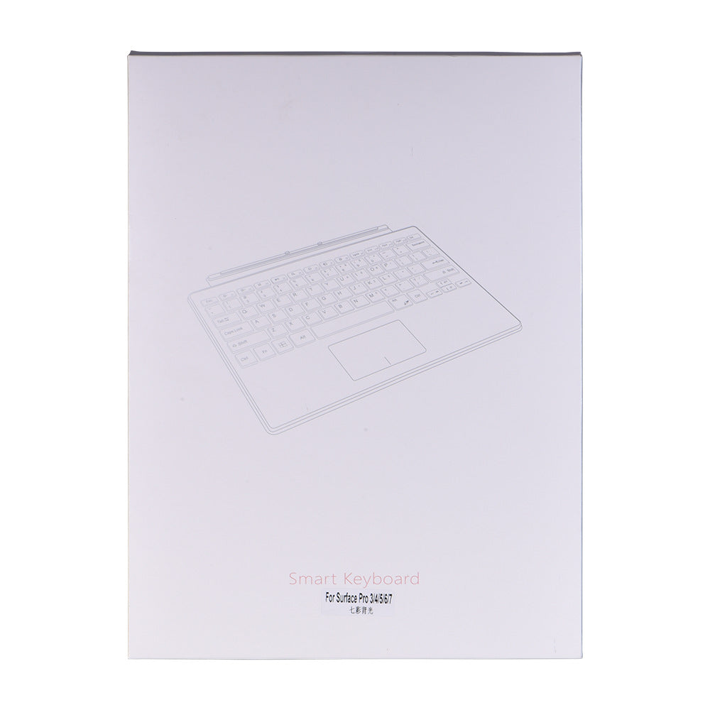 Applicable surface pro3/4/56/7Single Keyboard Mobile Phone Tablet Game Pro7+Bluetooth Keyboard Backlight